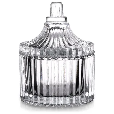 Produktbild von Elegante Zuckerdose aus Glas - Kristallgefühl und Aufbewahrung