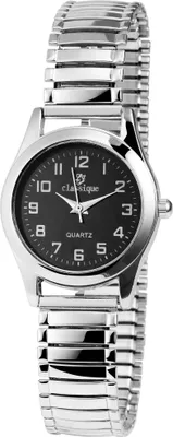 Produktbild von Classique 1700018-001 Analog Damenuhr Metallzugband silberfarben