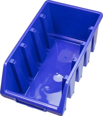 ADB Ergobox Gr. 4 blau 204x340x155mm Sichtlagerkasten Stapelbox Schütte 345878 23410 4050049234108