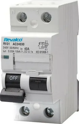 Image de différentiel 2 pôles revalco 25a