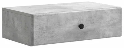 Immagine prodotto di Tavolino da Parete Laterale Grigio Cemento 59 x 34,5 x 17 cm