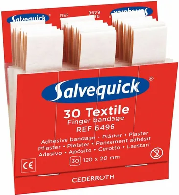 Produktbild von CEDERROTH Salvequick Fingerverband Textil