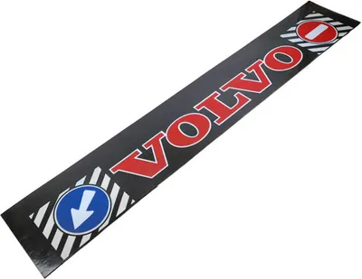Produktbild von Volvo roter Schriftzug Auflieger Kotflügel | 40 x 240 cm
