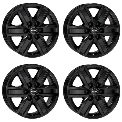Obrázok produktu pre 4 ráfiky Rial pre dodávku 7,0x17 ET57 6x139 SW pre HYUNDAI H-1