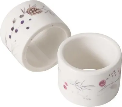 Zdjęcie produktu dla Ceramiczne obrączki do serwetek NORDALA, 2 szt.