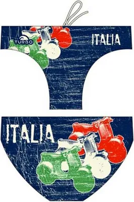 Immagine prodotto di Turbo Italy Moto 2014 Slip da bagno blu M Uomo Blu M