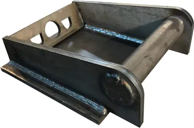 Produktbild von Rahmen MS01 Aufnahme mit Platte zum anschweißen Schnellwechsel Adapter SW01