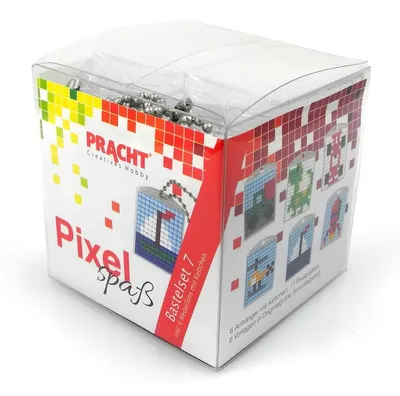 Produktbild von PRACHT® Creatives Diamond Painting Schlüsselanhänger mehrfarbig 6 St.