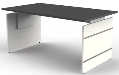 Produktbild von Schreibtisch StageOne Form 4 BxT 160x80cm anthrazit