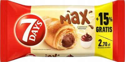 Obrázok produktu pre Rogalik z nadzieniem kakaowym 110 g