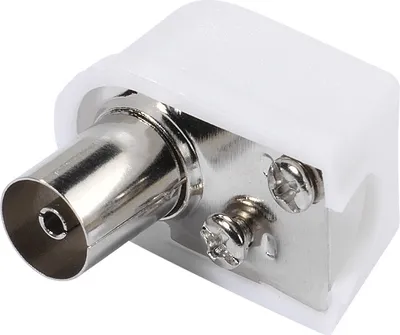 Produktbild von Winkel Koaxial Buchse (48010)