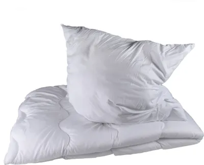 Produktbild von Steppbettdecken Set mit Kopfkissen Steppbettdecke 135x200 cm Kopfkissen 80x80
