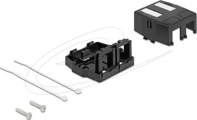 Obrázek produktu pro DeLOCK 85842, Zásuvný rám, Plast, Černá, 545 mm, 573 mm, 324 mm