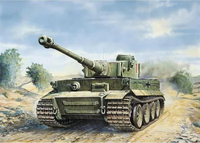 Obrázok produktu pre Italeri Tiger I Ausf. E/H1, Tank model, Montážna sada, 1:35, Tiger I Ausf. E/H1, Akékoľvek pohlavie, Plast