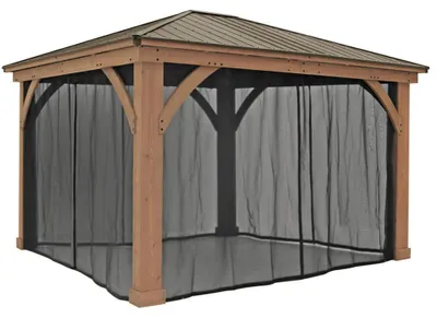 Produktbild von Westmann Mesh Moskitonetz für Pavillon Devon 1214 Schwarz