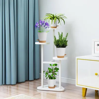 Produktbild von Kunststoff-Blumentöpfe 3er-Set 20x19cm für Balkonpflanzen