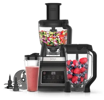 Produktbild von Ninja 3-in-1 Küchenmaschine & Mixer mit 5 Programmen: Mixen, Intensivmixen