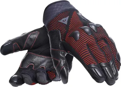 Image de Dainese Unruly Ergo-Tek Gloves Noir/Rouge fluo M Rukavice