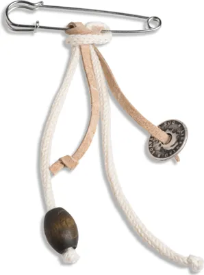 Produktbild von Knit Factory Brosche - Beige