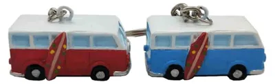 Image de Porte-clés Gerkimex « Surfer Van » 4 x 2 x 8 cm