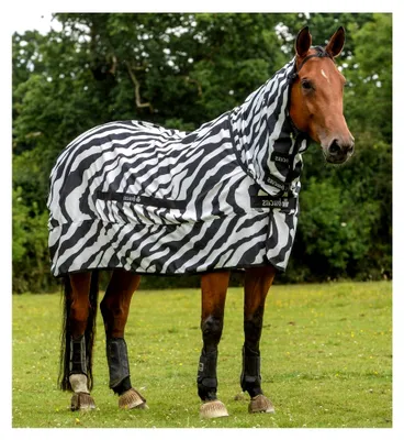 Produktbild von Sweet-Itch Full-Neck - Zebra, Groesse:125
