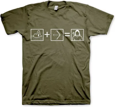 Produktbild von Arrow Riddle T-Shirt - X-Large - Olive