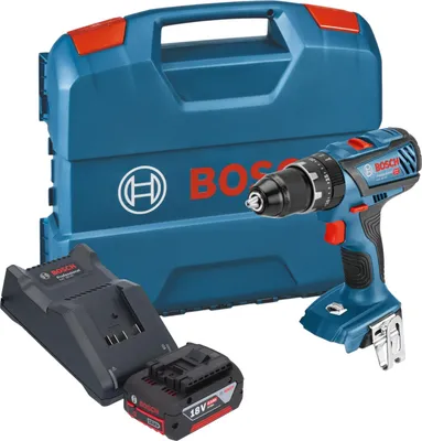 Zdjęcie produktu dla Akumulatorowa wiertarko-wkrętarka udarowa Bosch GSB 18V-28 Professional 18 V 63 Nm + walizka L - bez akumulatora, bez ładowarki