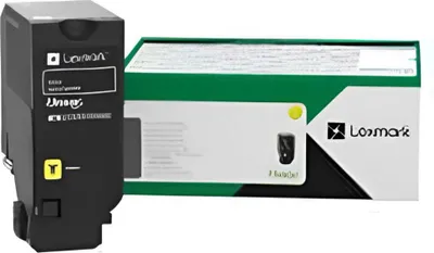 Produktbild von Lexmark - Gelb - original - Tonerpatrone LCCP, LRP - für Lexmark CS730de, CS735de, CX730de, CX735adse