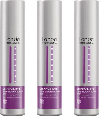 Produktbild von Deep Moisture Leave-In Conditioning Spray 3x250 ml
