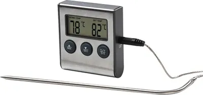Immagine prodotto di XAVAX Termometro digitale per arrosti con timer e sensore a cavo TERMOMETRO DIGITALE 111381