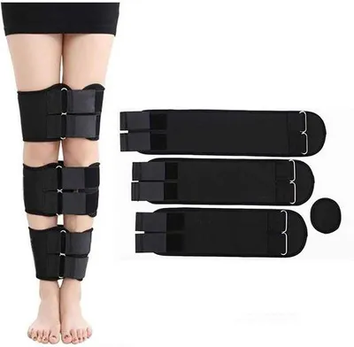 Productafbeelding van Beugelriemen voor correctie van de beenstand, professionele correctiebrace voor knieproblemen, correctieband voor volwassenen (maat: L)