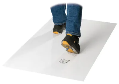 Produktbild von Warmbier Klebematte, weiß 8160.2645.W (Klebematten Sticky) (Pack à 4 Stück)