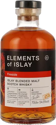 Produktbild von Elements of Islay Fireside - 2024 Edition - Islay Single Malt Scotch Whisky