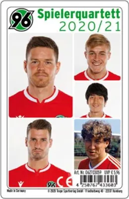 Produktbild von Teepe Sportverlag 33603 - Hannover 96 Quartett 2020/21