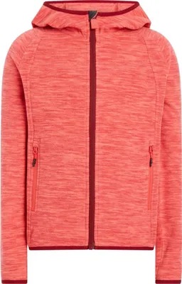 Produktbild von McKINLEY Mä.-Fleece-Jacke Choco III gls 946 MELANGE/RED WINE 946 MELANGE/RED WINE 164