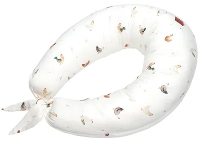 Produktbild von Stillkissen Gallina - 160 x 25 cm - Ecru | by SEVIRA KIDS