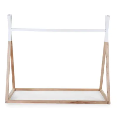 Image de Childhome Tipi Cadre de lit pour bébé Nat/Blanc , Taille:70x140mm