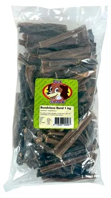 Productafbeelding van Hondenkoekje rundvlees, rond, voor de keel