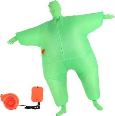 Image de Combinaison gonflable intégrale en polyester, combinaison gonflable pour adultes destinée aux manifestations sportives et aux festivités