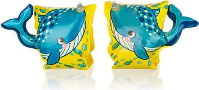 Produktbild von Aufblasbare Schwimmärmel mit Walmotiv 22x23 cm