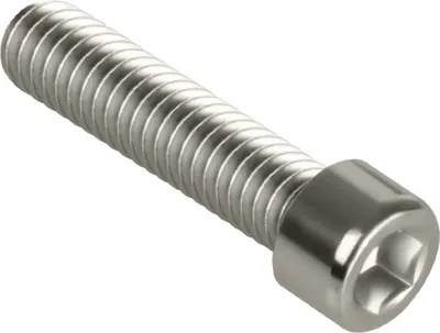 Produktbild von Zylinderkopfschrauben, Zylinderschrauben mit Innensechskant, Größen M5 / M6 / M8, DIN 912, vernickelt (100, vernickelt, M5 x 20mm)