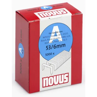 Zdjęcie produktu dla NOVUS 042-0516 NOVUS Klammer A 53 6MM 5000ST