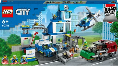 Produktbild von Stavebnica policajnej stanice s postavami z LEGO City TV