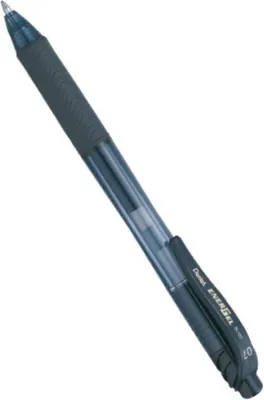 Obrázek produktu pro Pentel Energel X - Ausziehbarer Gelschreiber - Schwarz - Schwarz - Durchscheinend - Kunststoff - Gummi - Gummi - Beidhändig