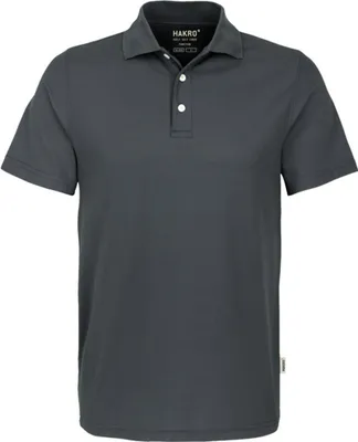 Produktbild von HAKRO Poloshirt Coolmax (Polyesterfasern) #806 Herren Gr. 3XL anthrazit