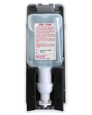 Produktbild von Hyprom Clean Your Seat WC Brillen Desinfektionspender 400 ml Schwarz - Schaumseife