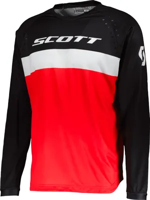 Produktbild von Scott 350 Evo Swap Motocross Jersey Farbe: Rot/Schwarz, Grösse: M