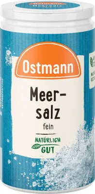 Obrázek produktu pro Ostmann jemná mořská sůl přírodní a bez přísad balení 90g
