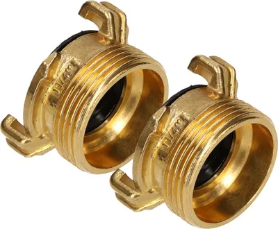 Immagine prodotto di KOTARBAU® set di 2 sistemi di attacco rapido Geka con filettatura esterna da 1 1/4" per rubinetto