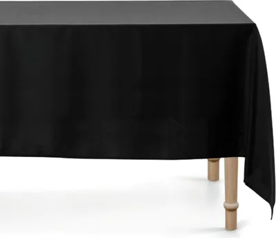 Obrázok produktu pre Obrus štvorcový jednofarebný čierny 180x300cm